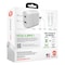 Hypergear SpeedBoost 25-Watt PD Dual-Output Lightning Wall Charger Kit 15627 - alternate 2